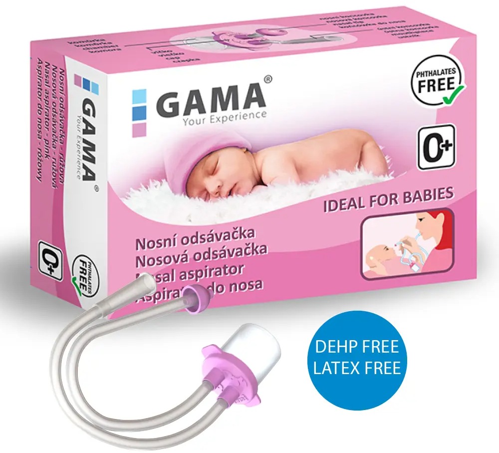 GAMAROUP Nosní odsávačka růžová
