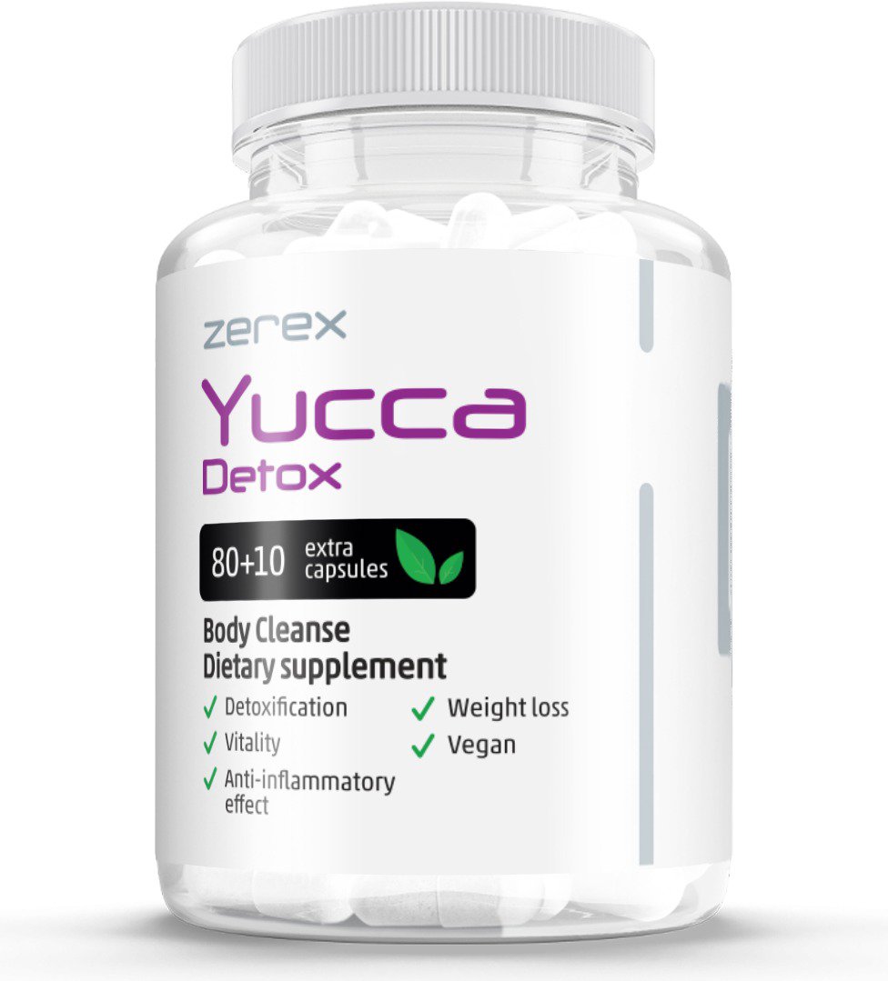 Zerex Yucca Detox, 90 kapslí