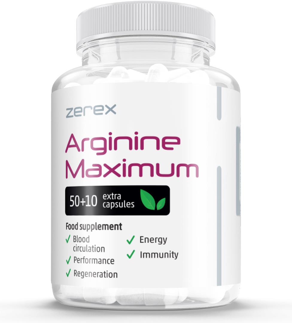 Zerex Arginine Maximum, 60 kapslí