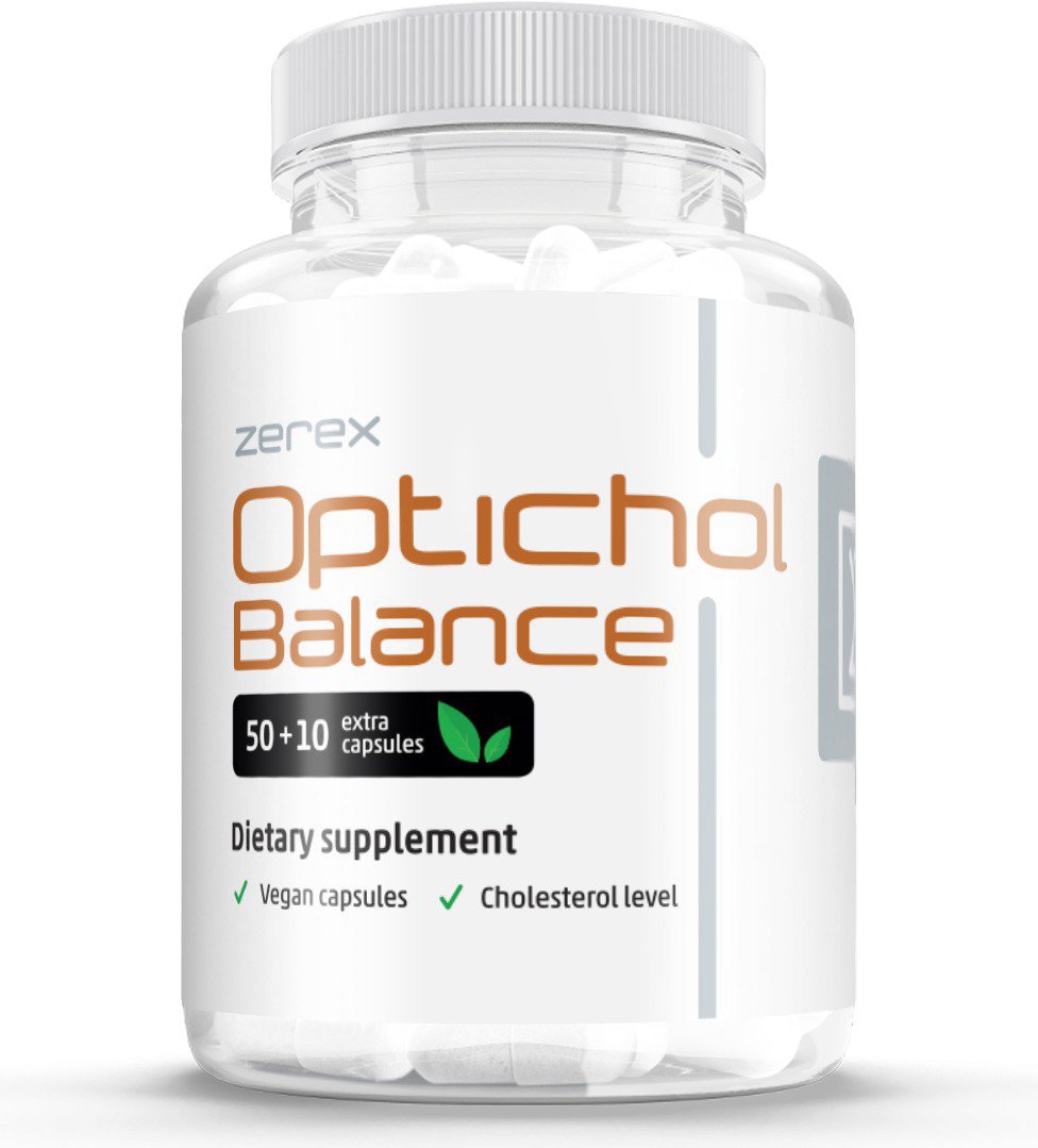 Zerex Optichol Balance Monakolin 2,94 mg na cholesterol, 60 kapslí
