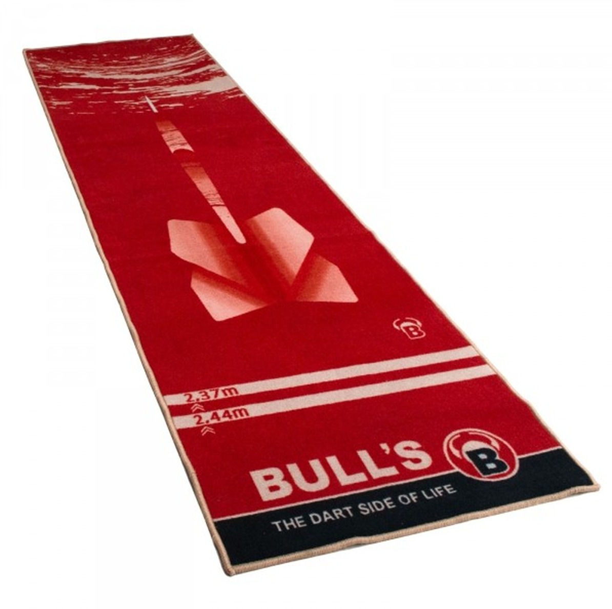 Bull's Dart Mat '180' - Koberec k terči - Red