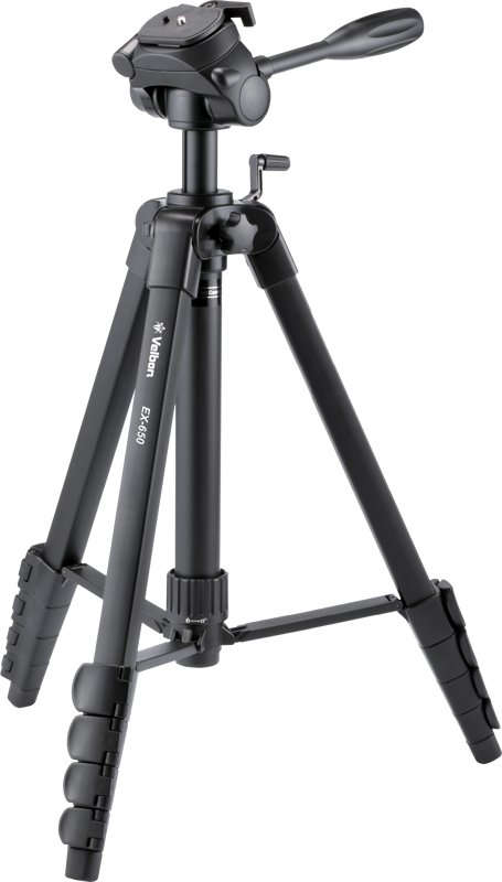 Velbon EX-650 with smartphone holder