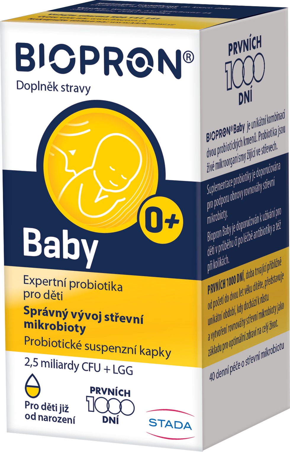 Biopron Baby, probiotika pro děti od narození, kapky, 10 ml