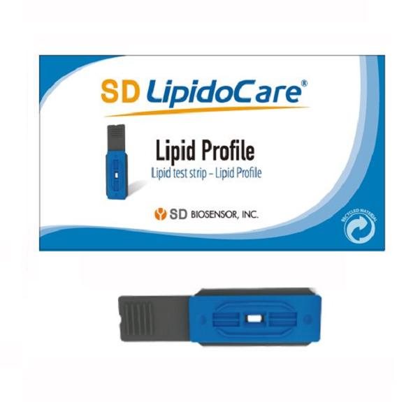 STANDARD DIAGNOSTICS Měřicí proužky pro kompletní Lipidový profil, bal. 10ks