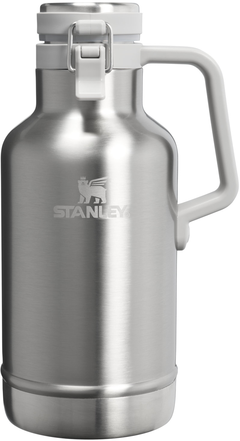 STANLEY Džbán na pivo se zátkou The Easy-Pour Growler 1,9 l/64oz Stainless Steel Ash