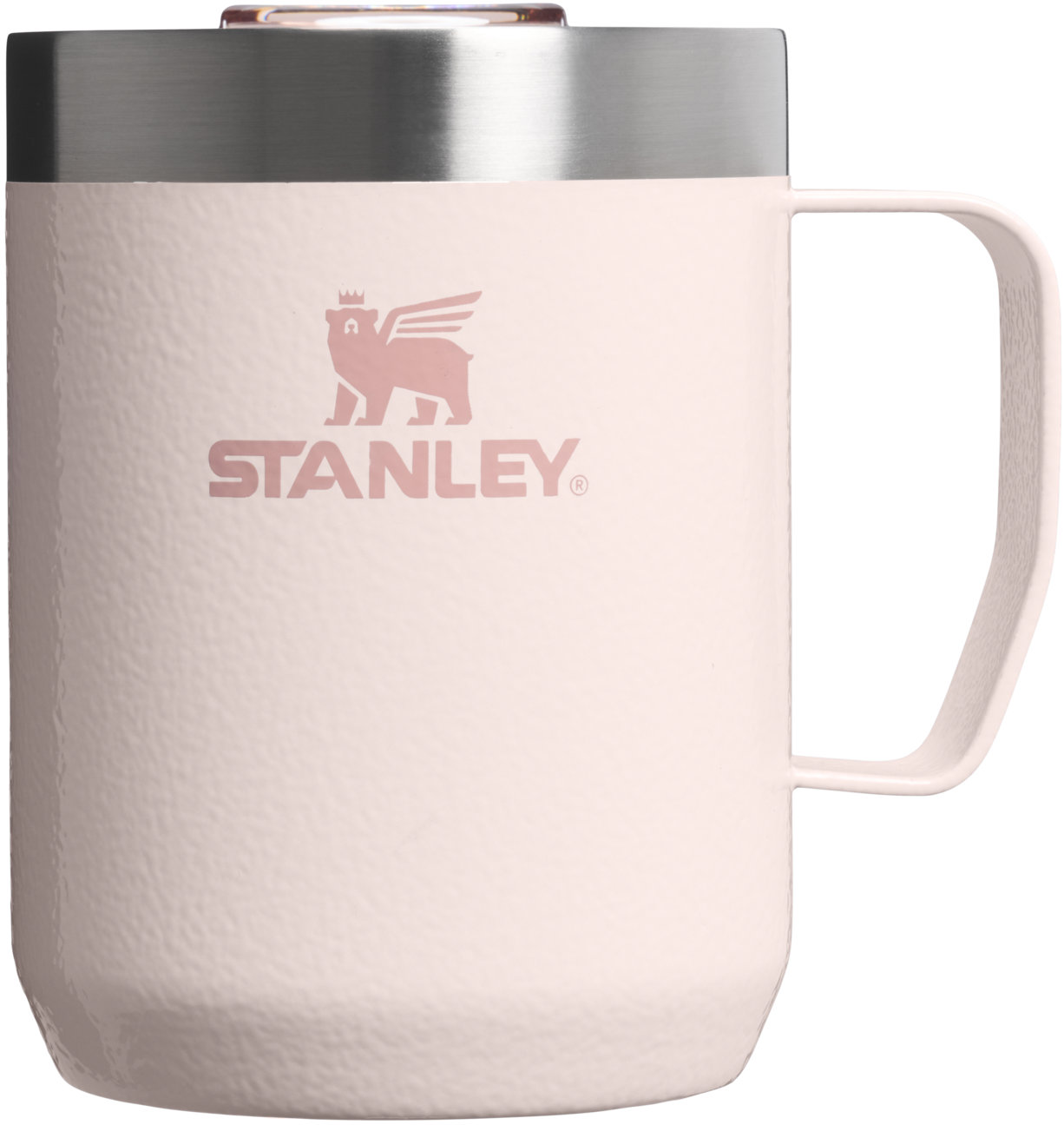 STANLEY Termohrnek The Everyday Camp Mug 230 ml/8oz Hammertone Rose Quartz