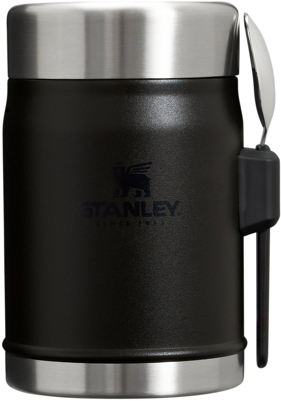 STANLEY Termoska jídelní se lžící/vidličkou The Legendary Classic Food Jar 400 ml/14oz Black 2.0