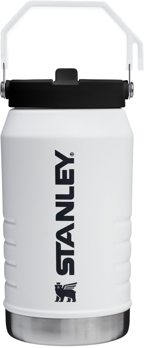 STANLEY Termoláhev s integrovanou slámkou/brčkem The IceFlow™ Flip Straw 2.0 Jug 1,9 l/64oz Chalk