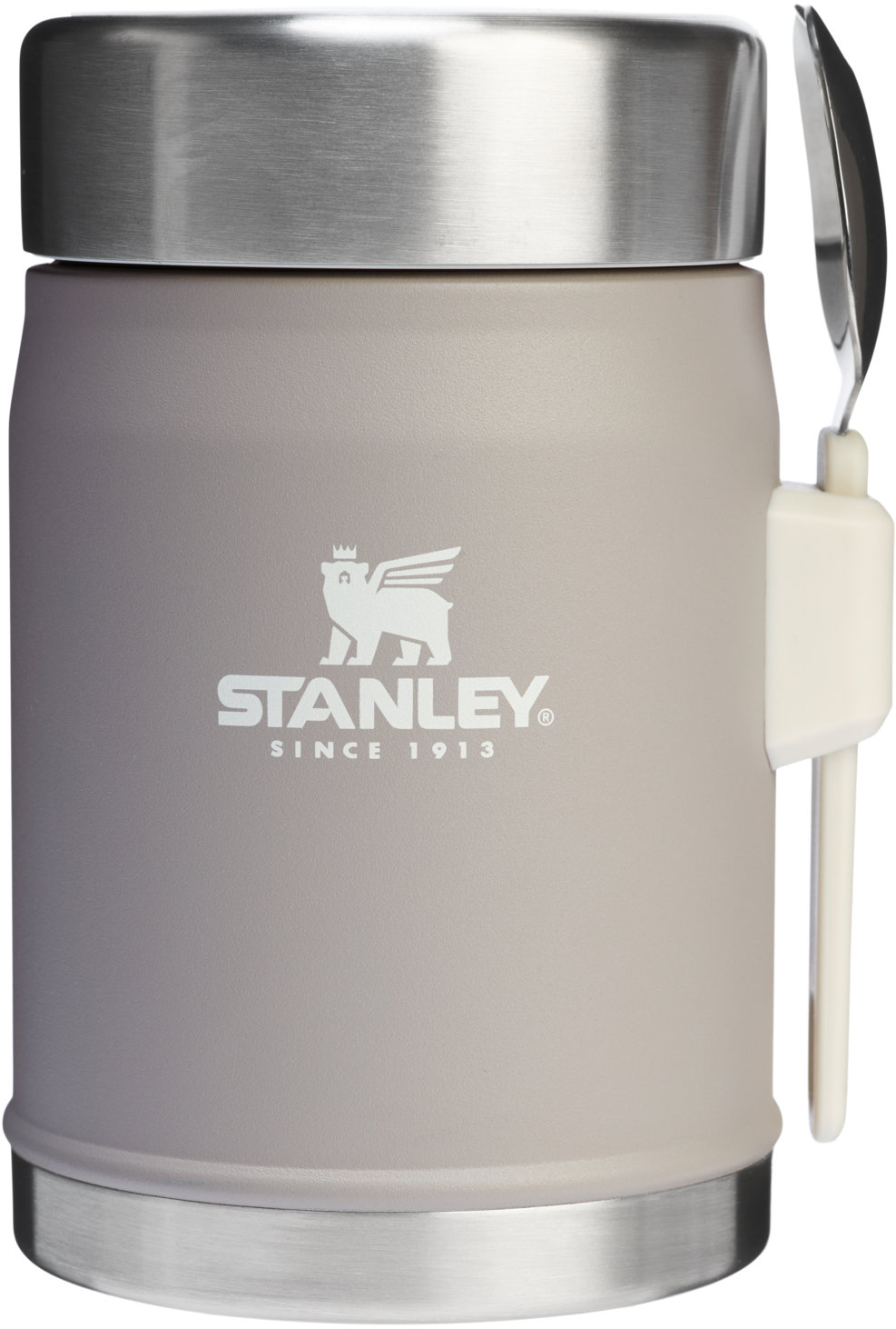 STANLEY The Legendary Classic Food Jar 400 ml/14oz Ash 2.0 se lžící/vidličkou