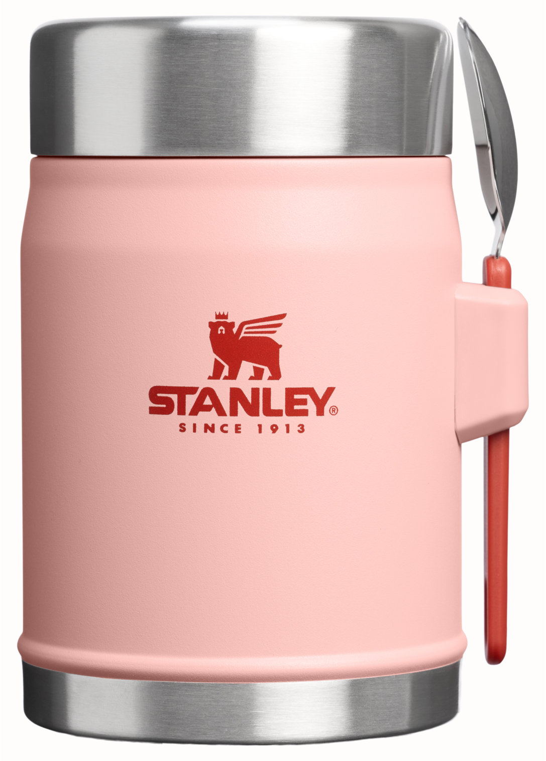 STANLEY Termoska jídelní se lžící/vidličkou The Legendary Classic Food Jar 400 ml/14oz Peach Rose