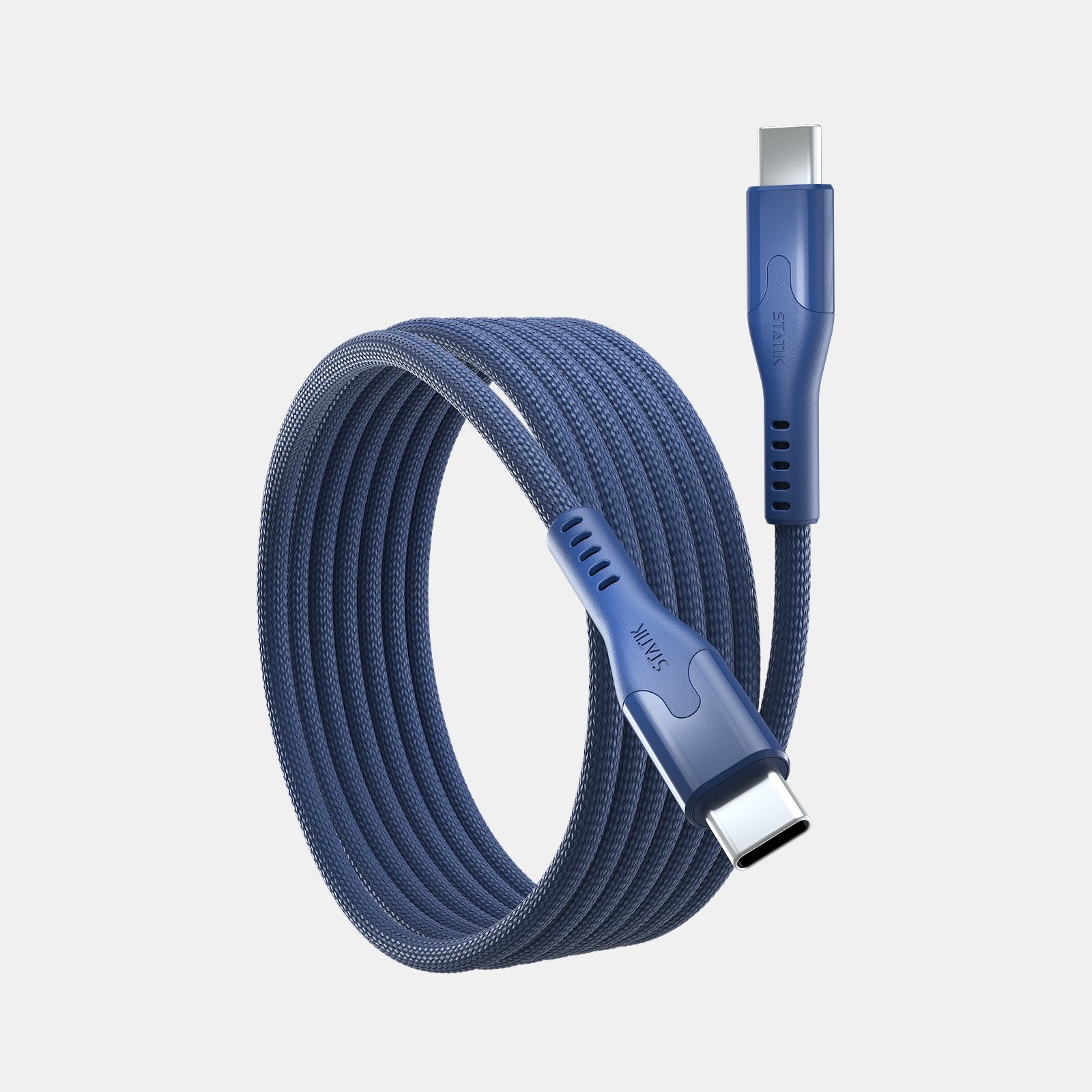 Statik MagStack magnetický USB-C kabel - modrý (1m)
