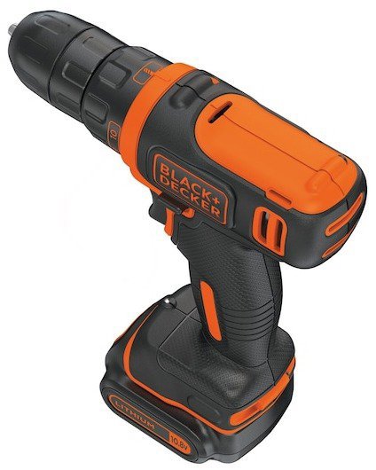 BLACK+DECKER Vrtací šroubovák AKU 10,8V BDCDD12-QW (1x1,5 Ah)