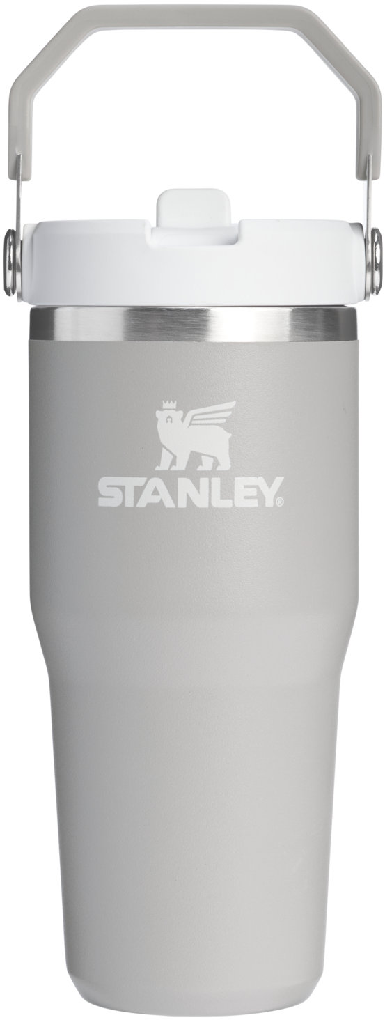 STANLEY Termoláhev s integrovanou slámkou The IceFlow™ Flip Straw 2.0 Tumbler 410 ml/20oz Ash