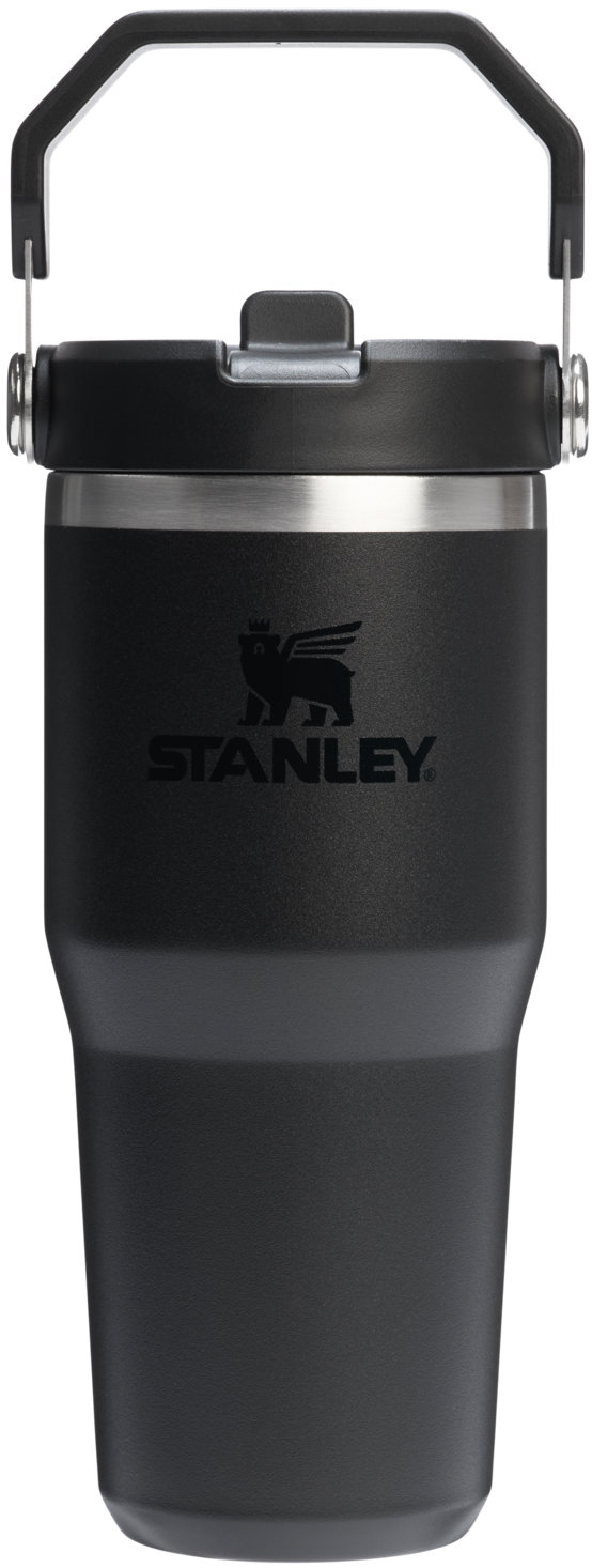STANLEY Termoláhev s integrovanou slámkou The IceFlow™ Flip Straw 2.0 Tumbler 410 ml/20oz Black 2.0