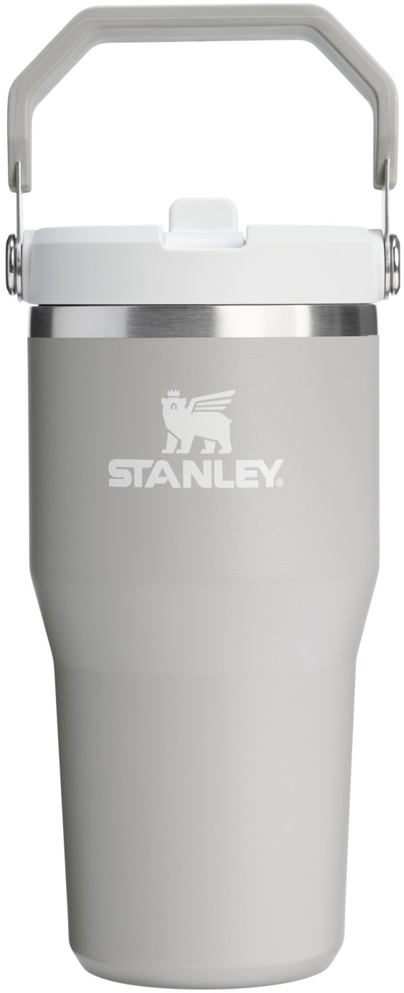 STANLEY Termoláhev s integrovanou slámkou The IceFlow™ Flip Straw 2.0 Tumbler 600 ml/20oz Ash