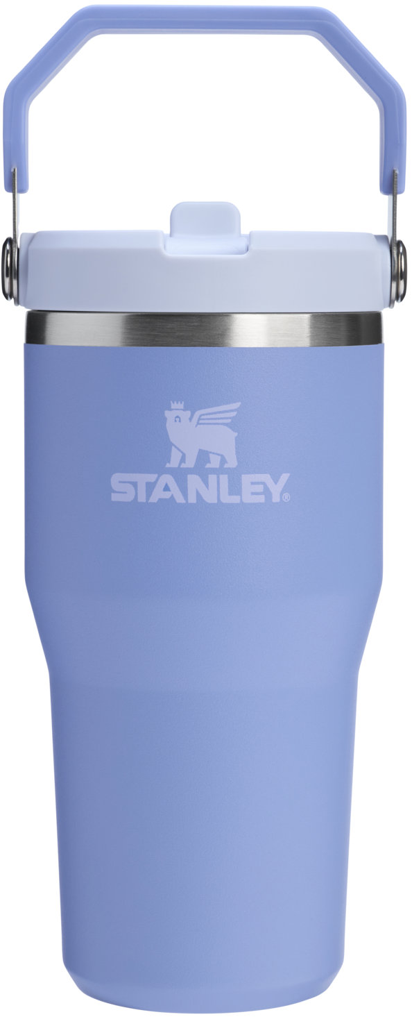 STANLEY Termoláhev s integrovanou slámkou The IceFlow™ Flip Straw 2.0 Tumbler 600 ml/20oz Hydrangea