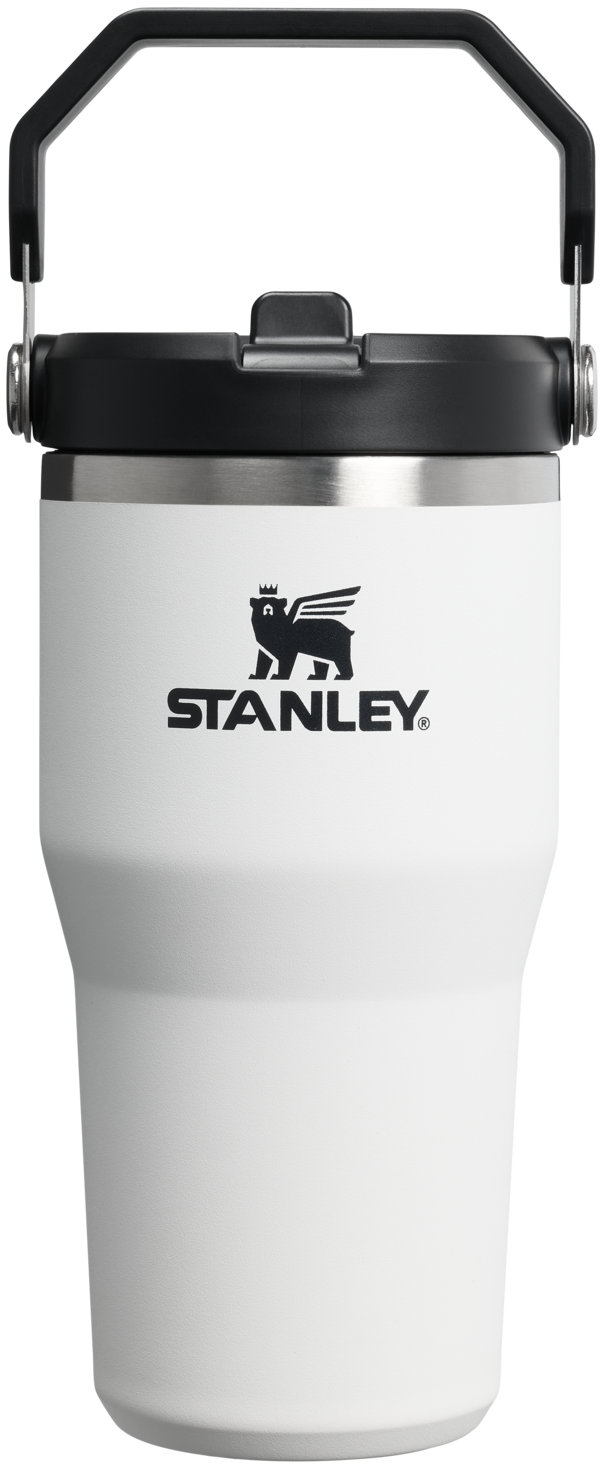 STANLEY Termoláhev s integrovanou slámkou The IceFlow™ Flip Straw 2.0 Tumbler 600 ml/20oz Chalk