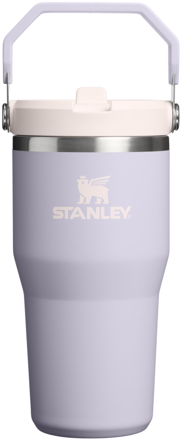 STANLEY Termoláhev s integrovanou slámkou The IceFlow™ Flip Straw 2.0 Tumbler 600 ml/20oz Purple