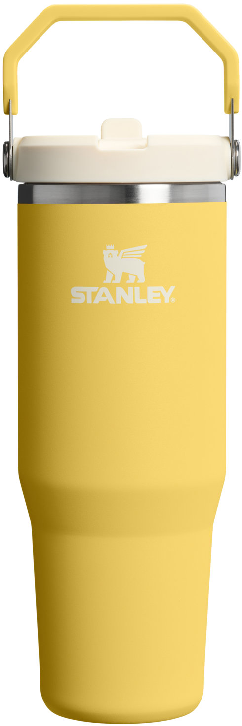 STANLEY Termoláhev s integrovanou slámkou The IceFlow™ Flip Straw 2.0 Tumbler 890 ml/30oz Daffodil
