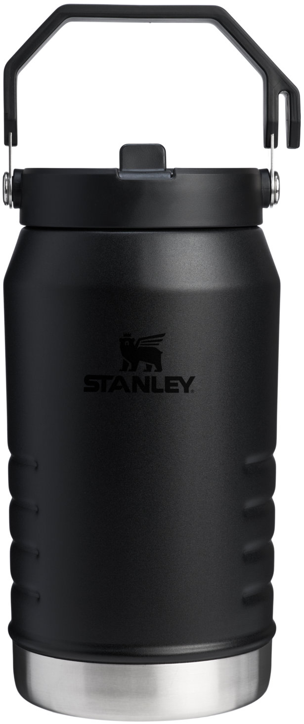 STANLEY Termoláhev s integrovanou slámkou/brčkem The IceFlow™ Flip Straw 2.0 Jug 1,9 l/64oz Black