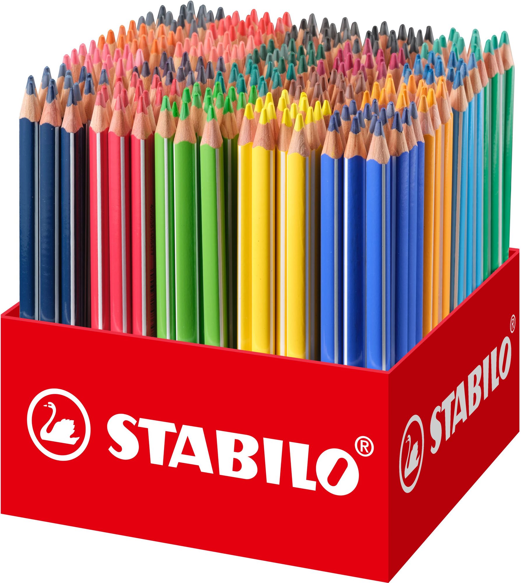 STABILO Trio thick - krabička 300 ks, 20 barev