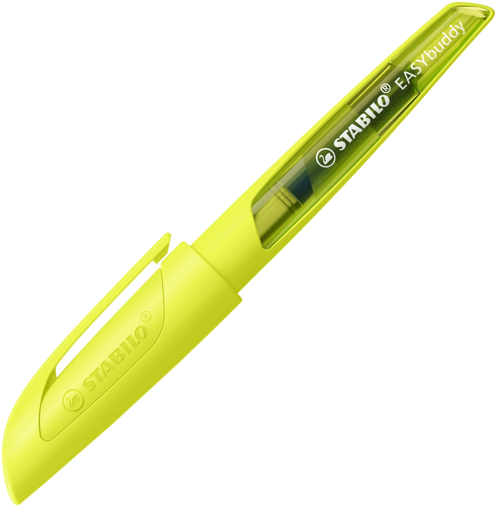 STABILO EASYbuddy NEON pero v neonově žluté barvě