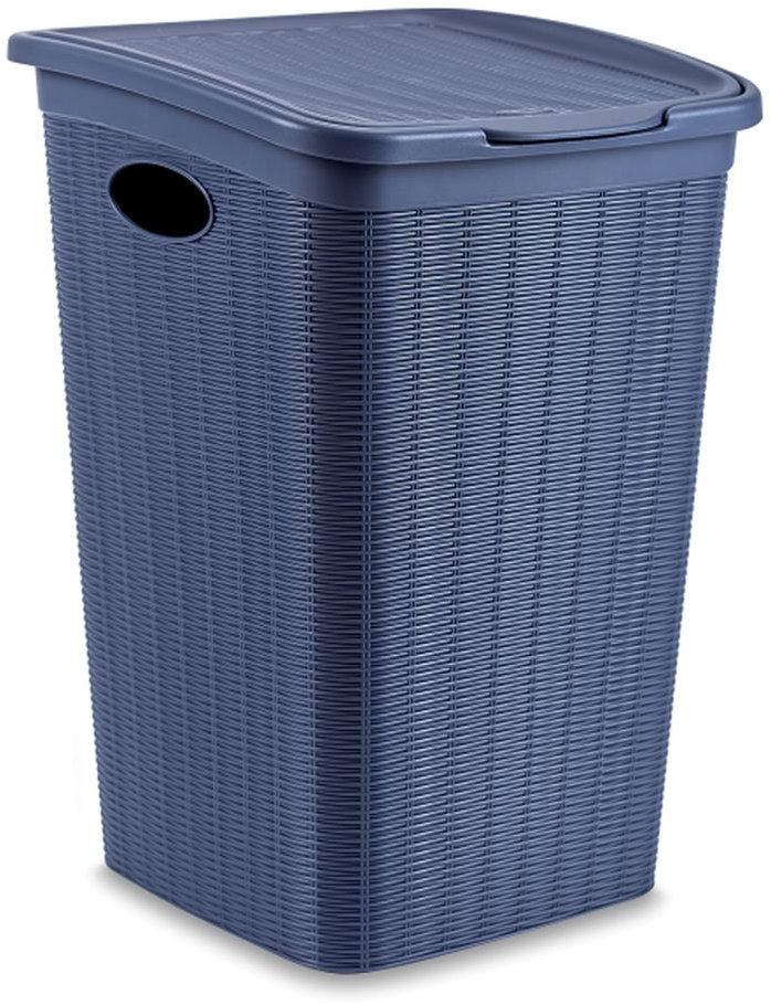Stefanplast Koš na prádlo Elegance 50 l, modrý