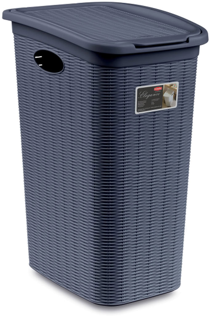 Stefanplast Koš na prádlo Elegance 36 l, modrý