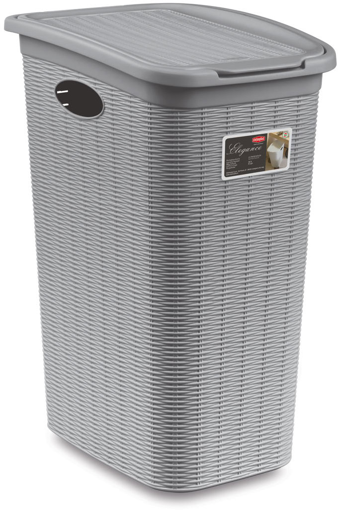 Stefanplast Koš na prádlo Elegance 36 l, šedý