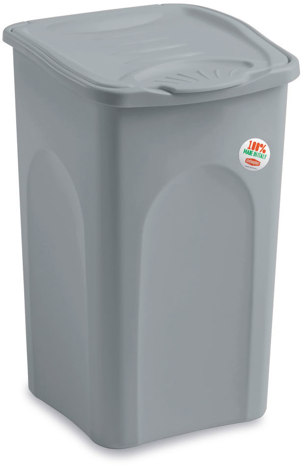 Stefanplast Koš na prádlo Primavera 38 l, šedý