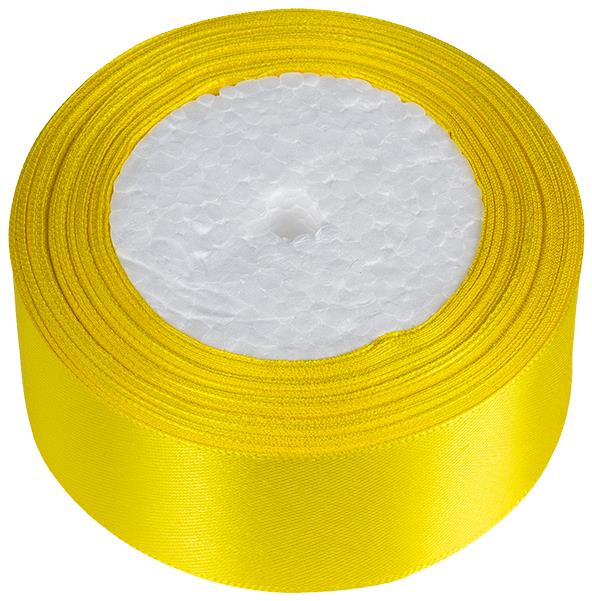 BELLATEX Stuha saténová 40 mm/22,5 m, 005 žlutá