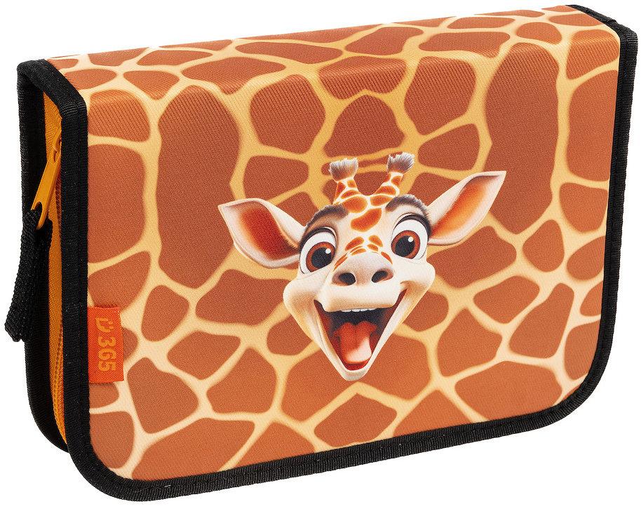 Stil 365 Školní penál jednopatrový Giraffe