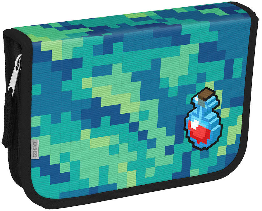 Stil 365 Školní penál jednopatrový Pixel Quest