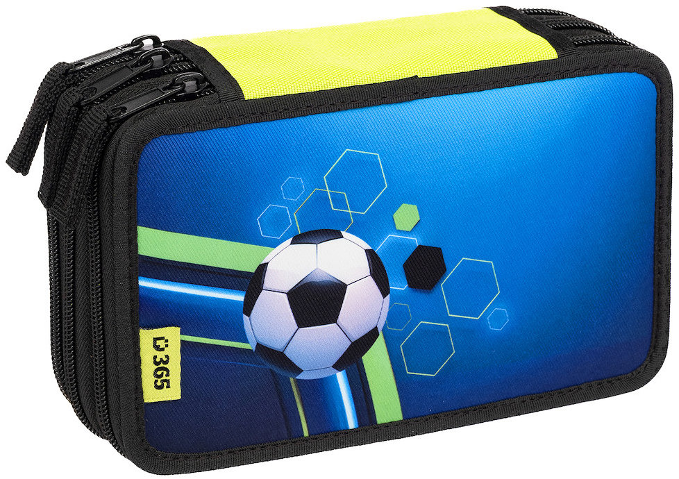 Stil 365 Školní penál třípatrový Football