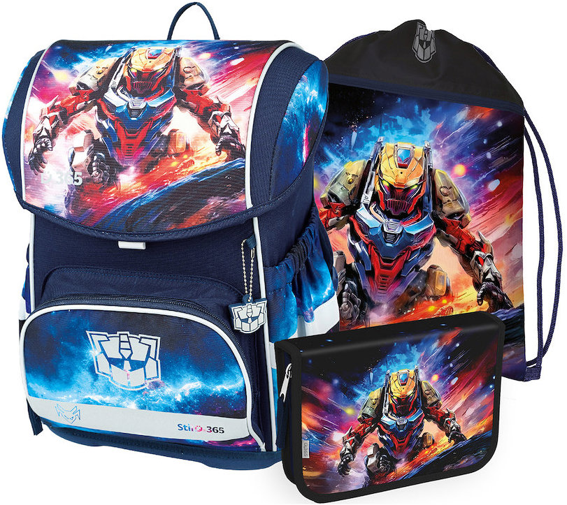 Aktovka Stil 365 Unimonster pro školáky