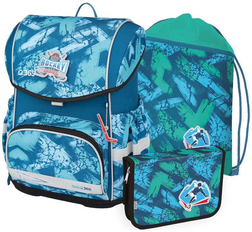 Aktovka Stil 365 Iceboy v moderním designu pro školáky.