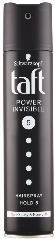 SCHWARZKOPF TAFT Power Invisible 5 Hairspray 250 ml