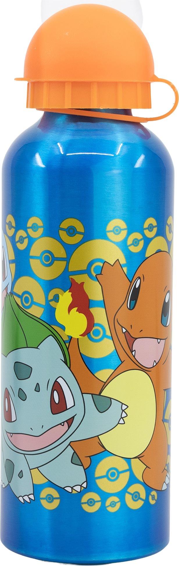 STOR Láhev na pití hliníková Pokémon 530 ml