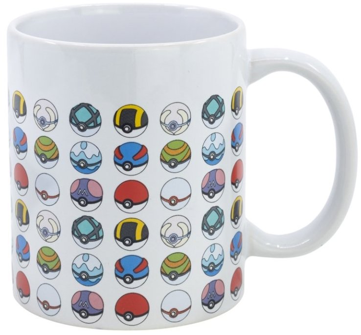 Pokémon: Pokeballs - keramický hrnek 325 ml
