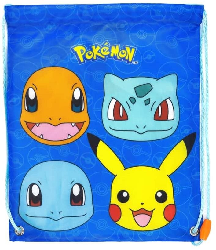 STOR Taška na oběd s tkanicemi - Pokémon