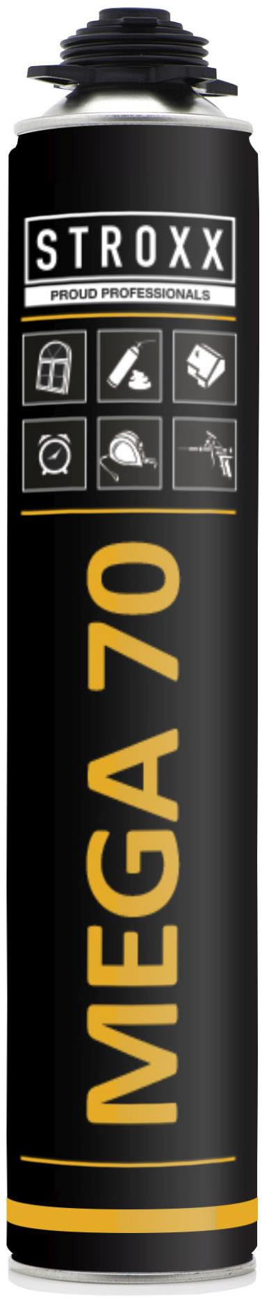 STROXX Montážní Pur pěna Mega 70, 870 ml