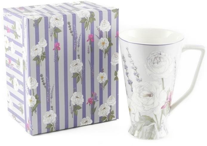 Home Elements Porcelánový hrnek 500 ml, Levandule