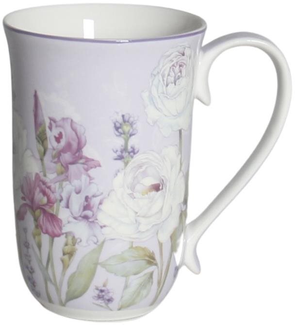 Home Elements Porcelánový hrnek 400 ml, Levandule
