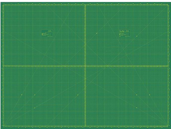 Řezací podložka Donwei DW 12120 o rozměrech 120 × 90 cm