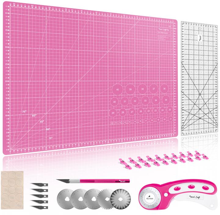 Texi Craft Pink 60 × 45 cm - kvalitní řezací podložka