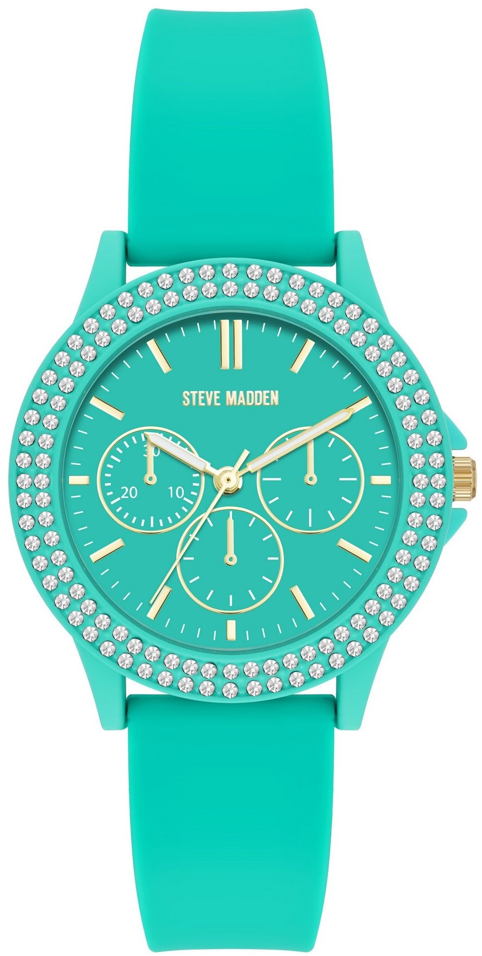 Steve Madden Dámské hodinky kulaté SM/8118TEAL
