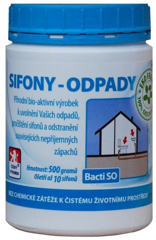 Bacti so - bakterie do sifonů - 0,5kg