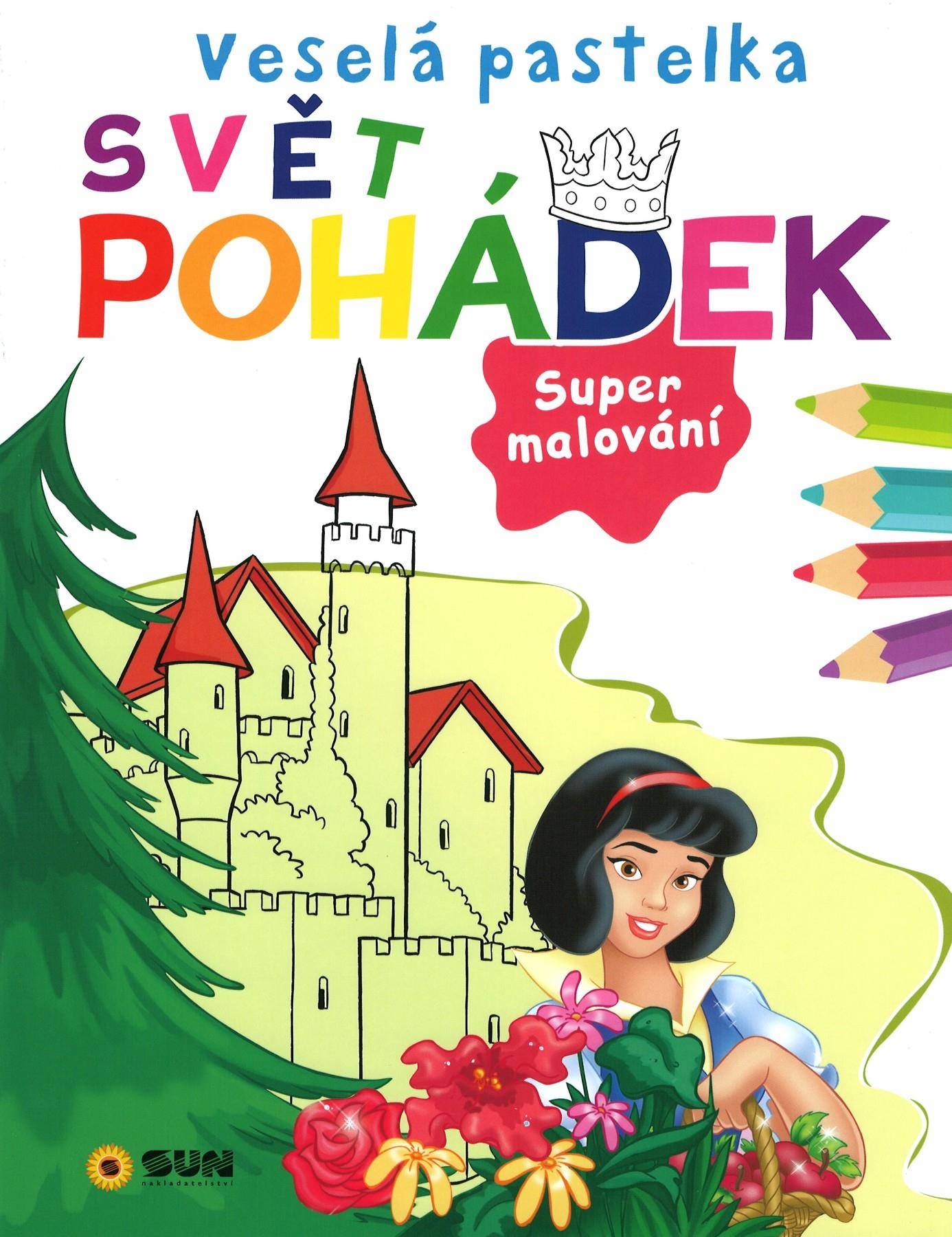 Veselá pastelka Svět pohádek - kreativní a zábavný produkt pro děti od 3 let