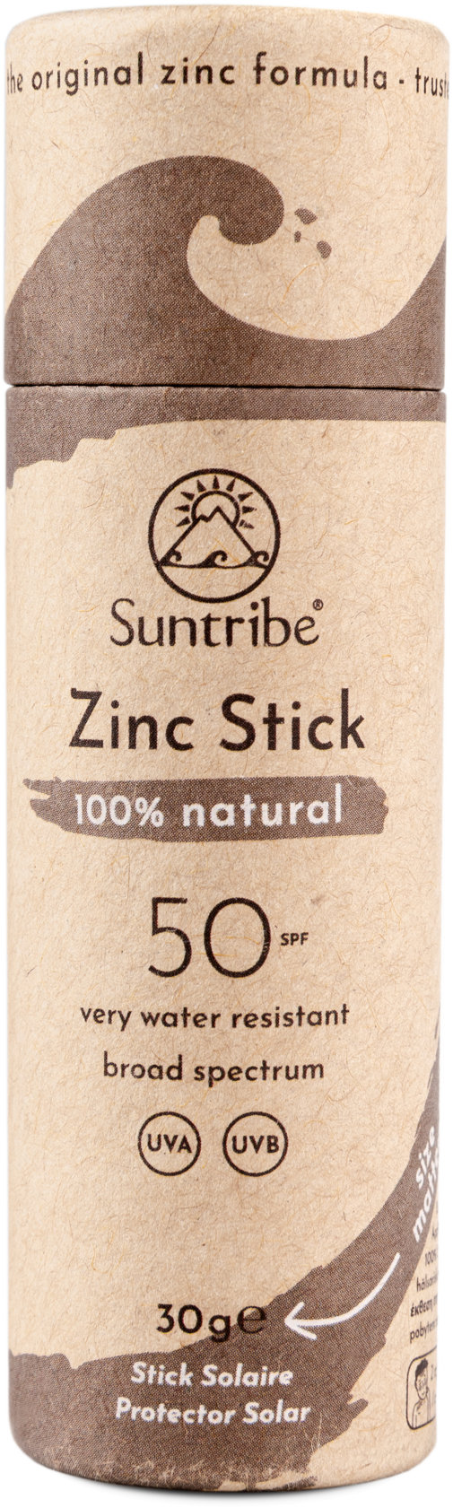 Suntribe Opalovací tyčinka se zinkem SPF 50 tělová 30 g