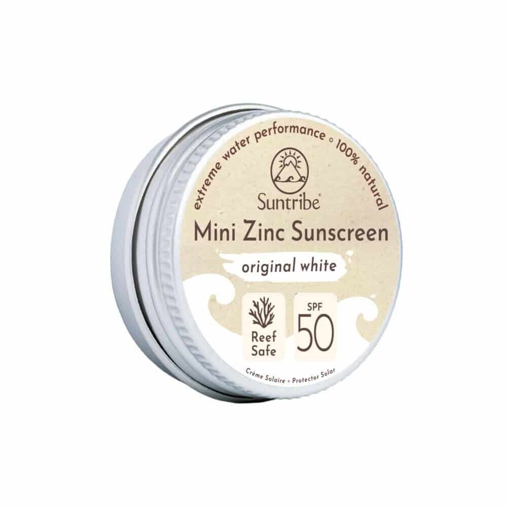 Suntribe Přírodní zinkový opalovací krém SPF 50 bílá 15 g
